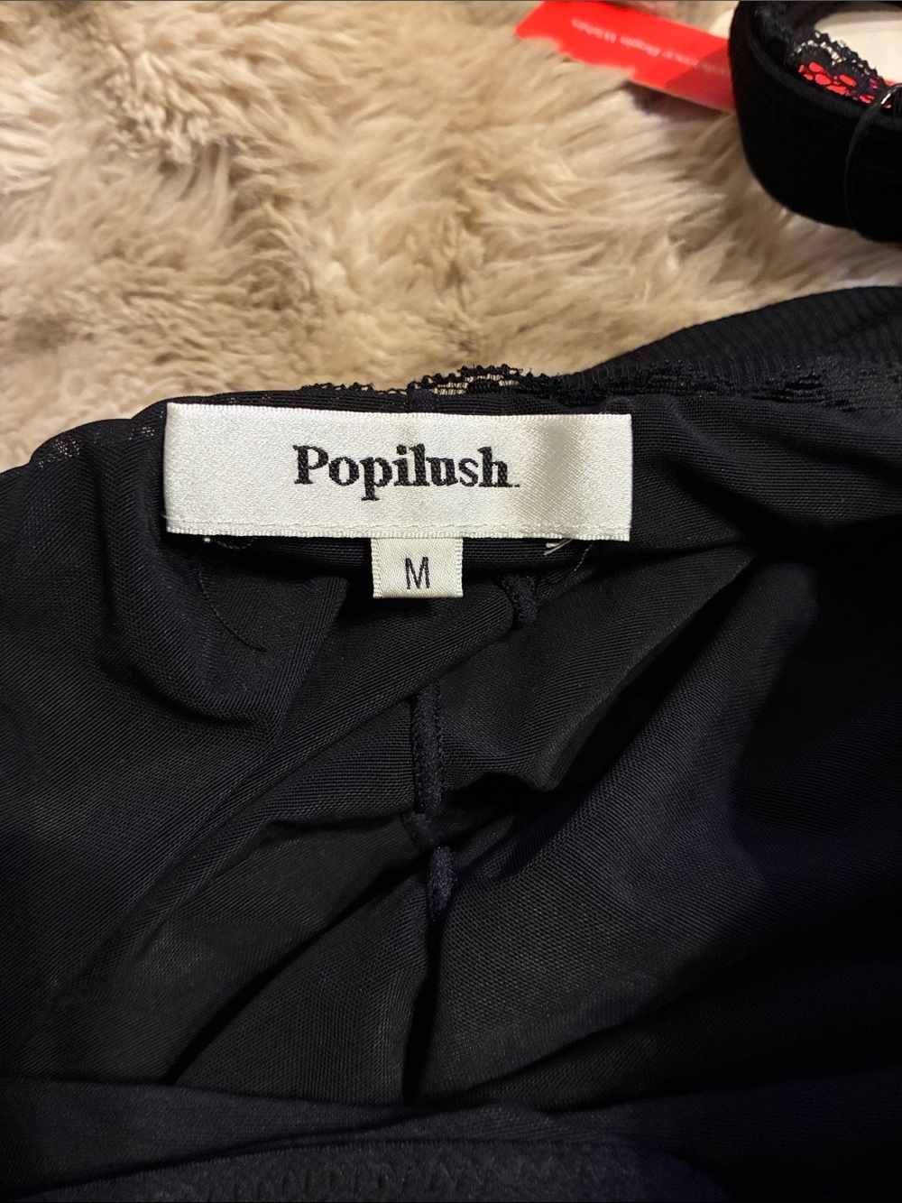 NWT Popilush Shapewear Tank Dress Summer Maxi Dress Built-in Bra Square Neck Med - Picture 6 of 8